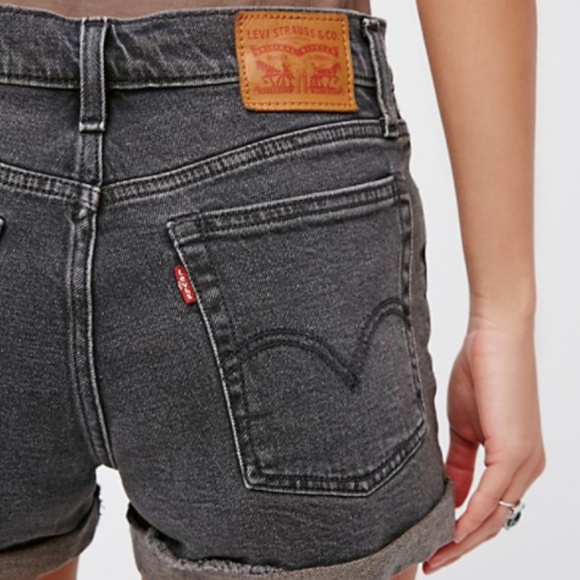 free people levi shorts